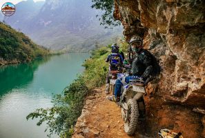 Vietnam Motorcycle Adventure Unleashed: Conquer The Pulse-Racing Single Track Along Nho Que River In Ha Giang’s Spectacular Landscape