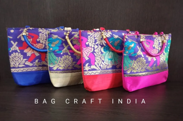 Brocade Bags Are Hand-Woven From Artisans' Hands
