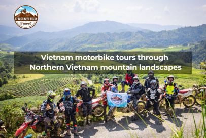 Vietnam Motorbike Tours Through Northern Vietnam Mountain Landscapes