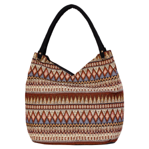 Lovely Brocade Bag 6, Black Color