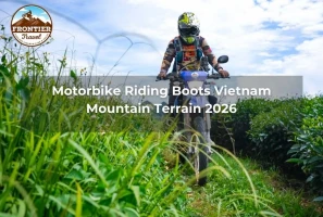 Motorbike Riding Boots Vietnam Mountain Terrain 2026