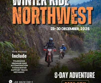 (23–30 December 2026 ) Chasing Clouds In Northwest Vietnam | An 8-Day Winter Motorcycle Adventure