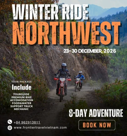 (23–30 December 2026 ) Chasing Clouds In Northwest Vietnam | An 8-Day Winter Motorcycle Adventure