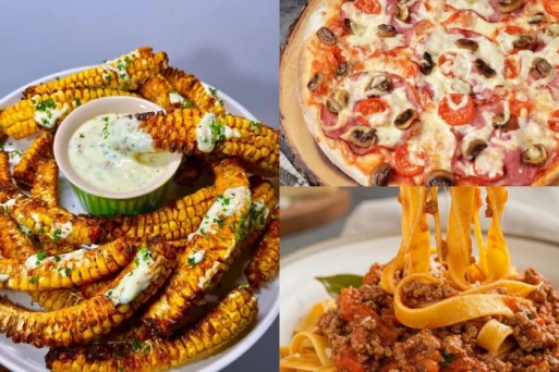 Western food in Halong Bay