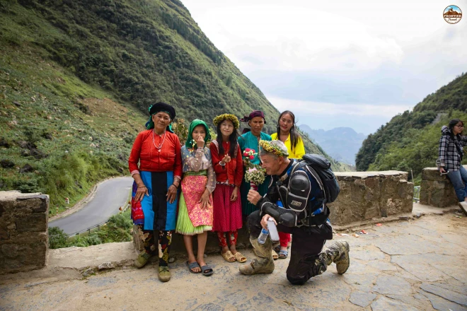 Book with frontier travel