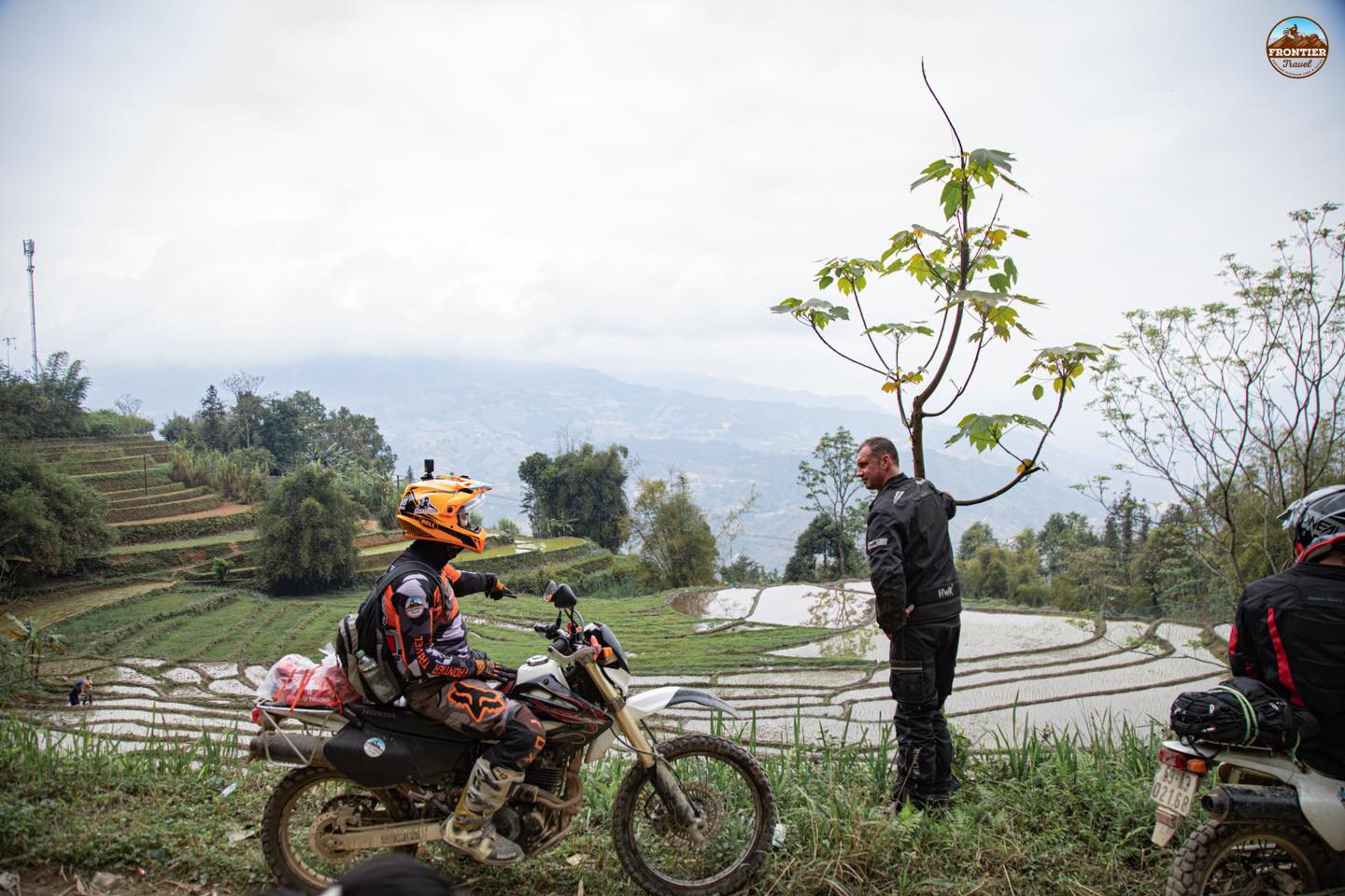 Vietnam Motorcycle Adventure: Riding Through Ha Giang’s Rice Planting Seasons.