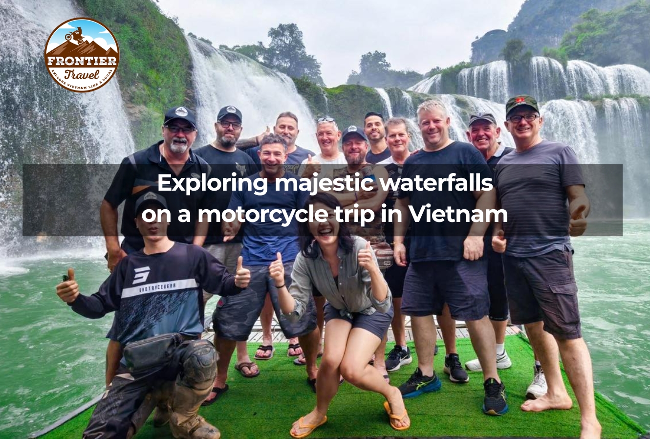 Exploring Majestic Waterfalls On A Motorcycle Trip In Vietnam