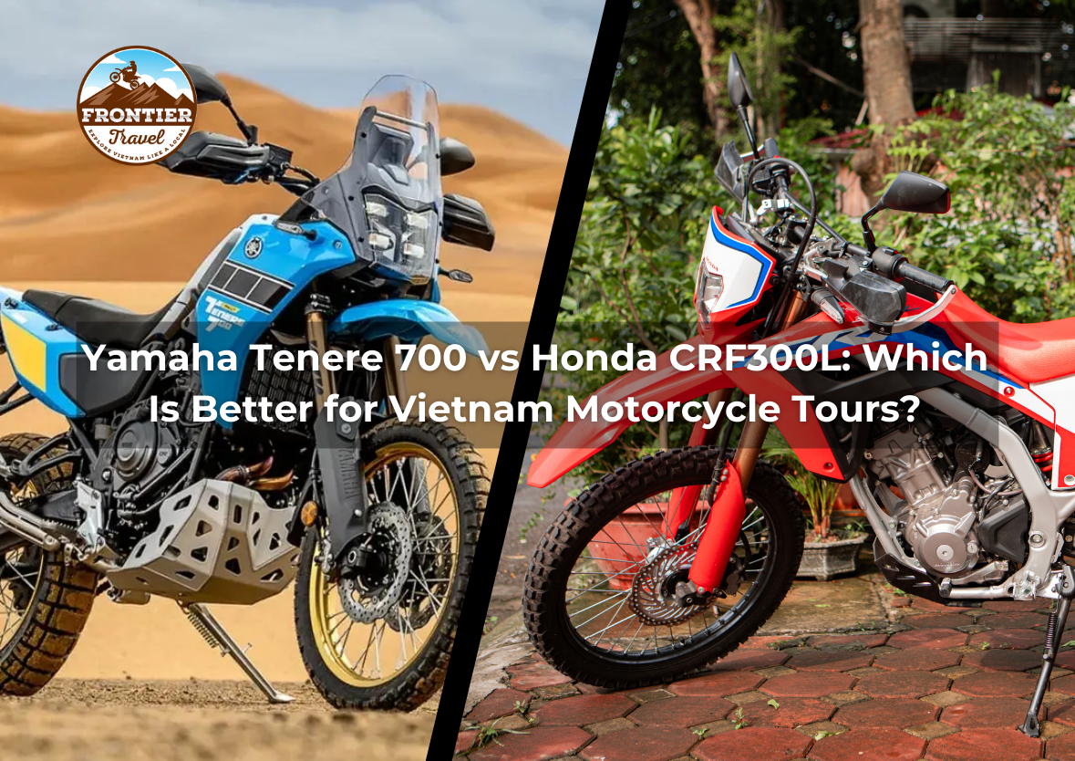 Yamaha Tenere 700 Vs Honda CRF300L: Which Is Better For Vietnam Motorcycle Tours?