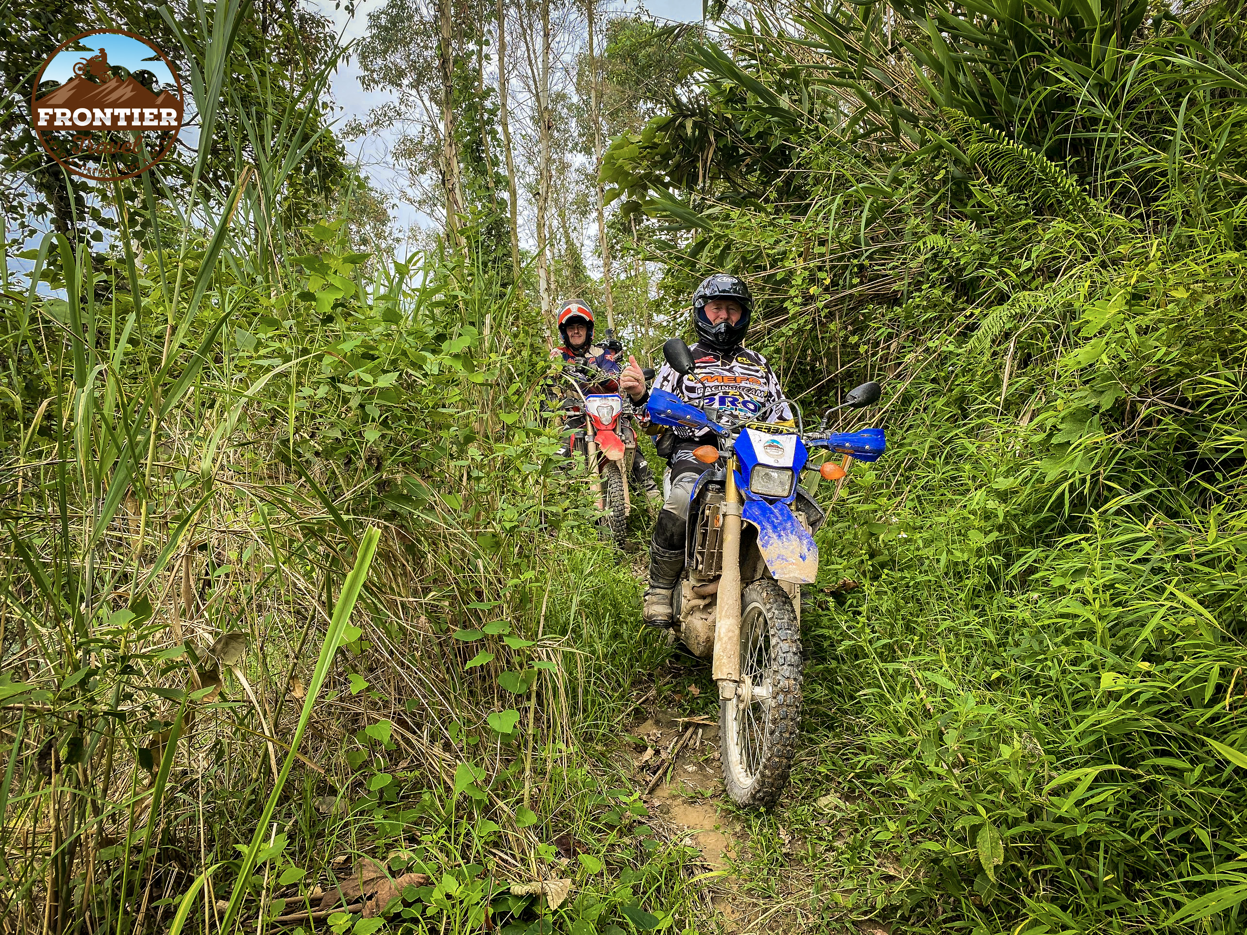 motorbike adventure through the jungle