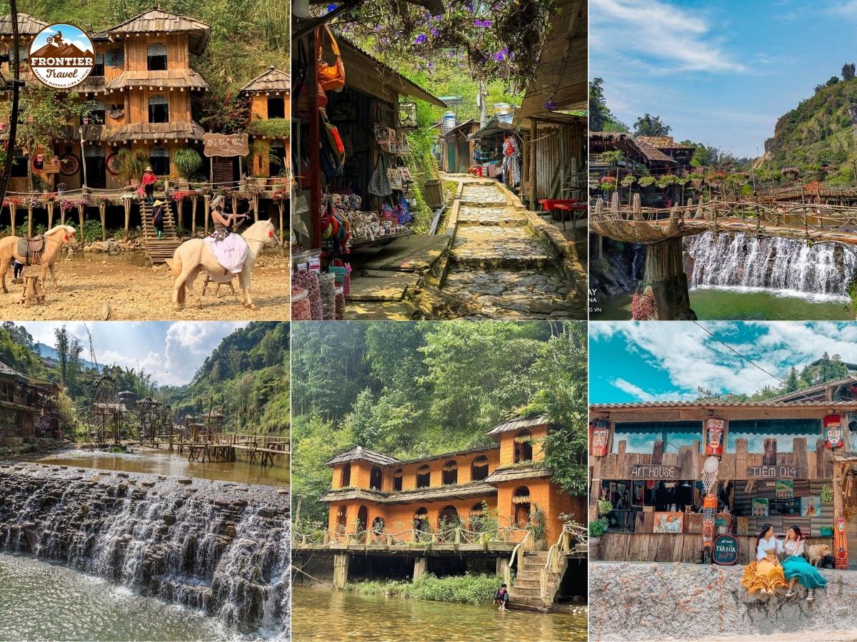 Motorbike adventure to Cat Cat Village