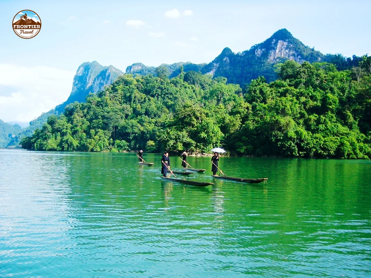 Motorbike tours to Ba Be Lake