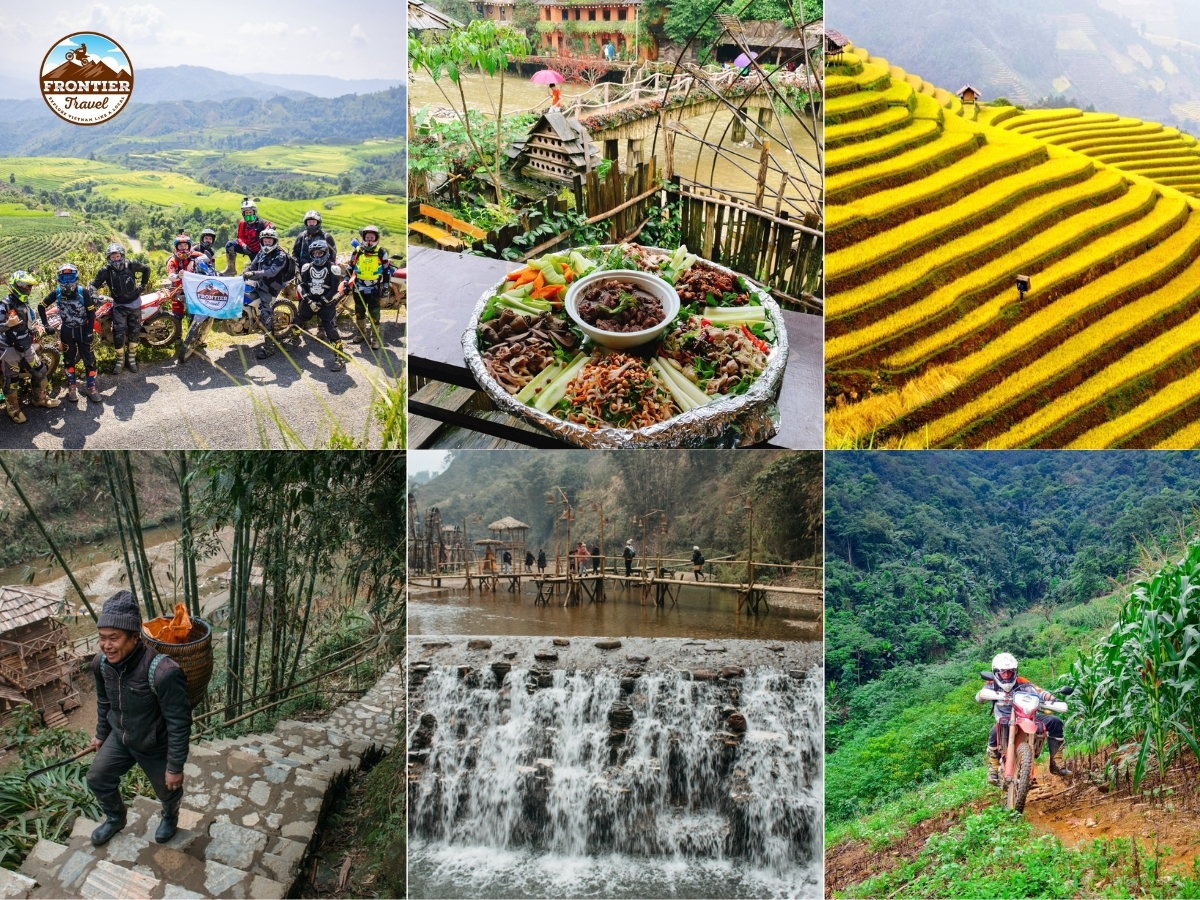 Motorbike adventure to Cat Cat Village