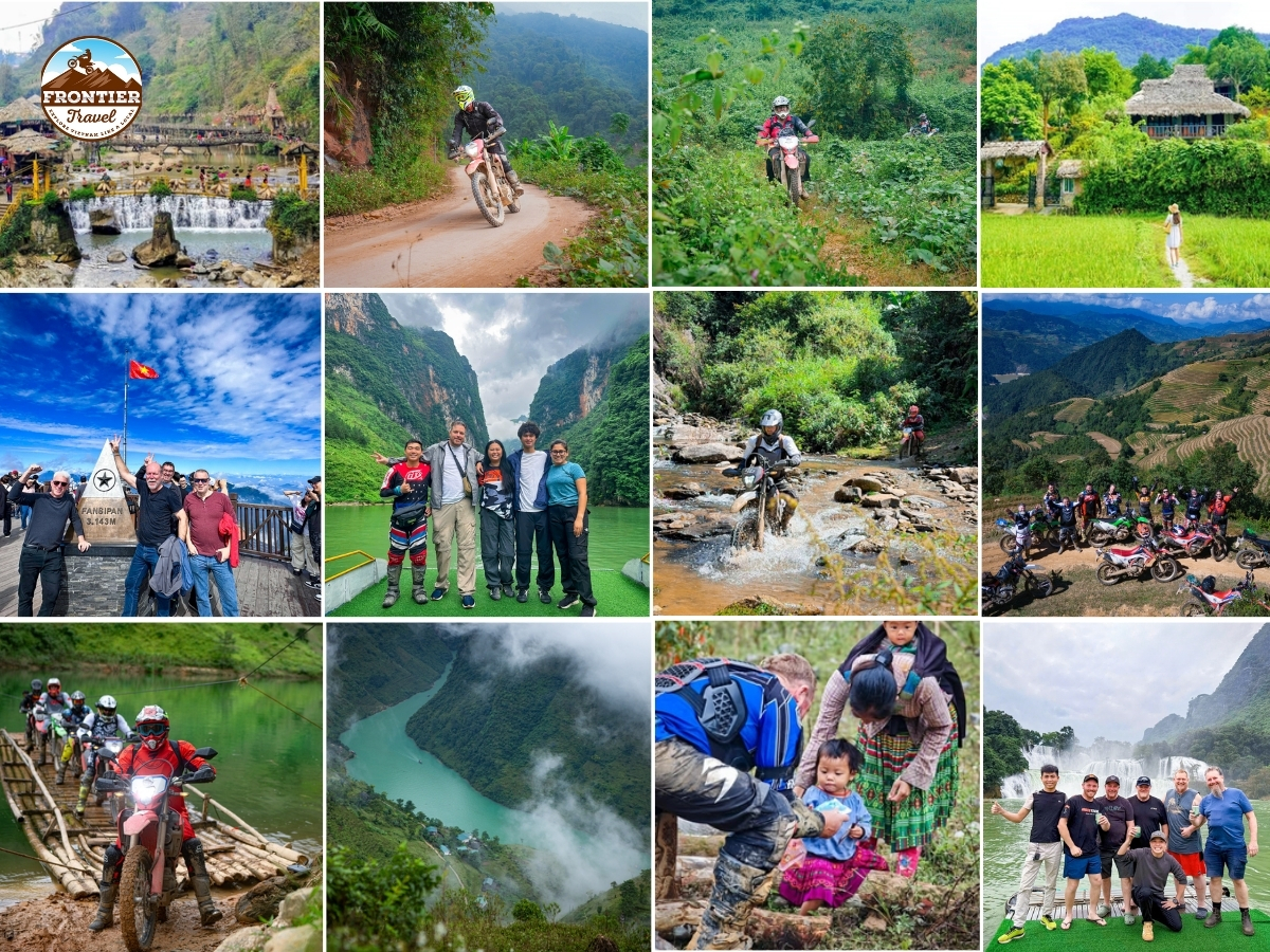Top 08 unforgettable long-distance motorcycle tours across Vietnam for 2026  1. Enchanting North Vietnam: 6-Day Motorbike Expedition 2. The Ultimate 7-Day Motorcycle Adventure 3. An 8-day Ride built for the experienced 4. 8-Day Vietnam Motorcycle From Night Train To Mountain Peaks 5. 11-Day Motorbike Expedition - Northwest & Central Wonders 6. Ha Long Bay: 12-Day Motorcycle Adventure 7. A 14-Day Motorcycle Expedition Culminating In The Bliss Of Halong Bay Cruise 8. Vietnam On Big Bikes: 17 Days Of Scenic Riding From Hanoi To Saigon Vietnam&rsquo;s diverse landscapes, from misty northern mountains to sun-kissed southern coasts, make it a paradise for adventurous riders. For those seeking adrenaline, culture, and breathtaking scenery all in one, long-distance motorcycle tours across Vietnam offer an unparalleled experience. In this article, we&rsquo;ll explore the top 08 unforgettable motorcycle tours of Vietnam that every passionate rider should consider 1. Enchanting North Vietnam: 6-Day Motorbike Expedition 6-day Vietnam motorbike tour embark on a mesmerizing 6-day Vietnam motorbike tour that takes you through the lesser-explored wonders of Northern Vietnam. From the bustling city of Lao Cai to the serene landscapes of Ba Be, each day offers a unique experience showcasing the region's cultural richness and natural beauty. - Duration: 6 days - Departure point: Hanoi - Price: From $1.080 Itinerary: Day 1: Hanoi - Vu Linh (Approx 180km) Day 2: Vu Linh - Ha Giang (Approx 150km) Day 3: Ha Giang - Dong Van (Approx 150km) Day 4: Dong Van - Meo Vac - Bao Lac (Approx 120km) Day 5: Bao Lac - Ba Be (Approx 130km) Day 6: Ba Be - Hanoi (Approx 220km) Highlights:  Ride from Hanoi along the Red River to the peaceful shores of Thac Ba Lake Authentic Dzao homestay experience in Vu Linh village Scenic mountain roads and off-road trails through Hoang Su Phi and Tay Con Linh range Explore ethnic markets and daily life in remote highland communities Ride through Quan Ba, Yen Minh and the historic town of Dong Va Conquer the legendary Ma Pi Leng Pass, one of Vietnam&rsquo;s most spectacular roads Discover the cultural crossroads of Bao Lac in Northeast Vietnam Boat trip on Ba Be Lake, Vietnam&rsquo;s largest freshwater lake Overnight in traditional Tay stilt houses with local cuisine and rice wine Visit the Vietnam Museum of Ethnic Cultures before returning to Hanoi >>> See full detail tour here. 2. The Ultimate 7-Day Motorcycle Adventure This 7-day motorcycle journey through Northern Vietnam takes you beyond the usual routes, where misty mountain passes, endless rice terraces, and remote ethnic villages unfold at every turn. Designed for riders seeking freedom and authenticity, the adventure blends legendary roads, local homestays and ever-changing landscapes from dramatic peaks to peaceful lakes. - Duration: 7 days - Departure point: Hanoi - Price: From $1.505  Memorable moments on The Ultimate 7-Day Motorcycle Adventure. Itinerary: Day 1: Hanoi &ndash; Mai Chau (170 km / Approx. 4 hours)  Day 2: Mai Chau &ndash; Phu Yen (190 km / Approx. 6 hours) Day 3: Phu Yen &ndash; Nghia Lo (130 km / Approx. 6 hours) Day 4: Nghia Lo &ndash; Mu Cang Chai (130 km / Approx. 4 hours)  Day 5: Mu Cang Chai &ndash; Sapa (160 km / Approx. 5 hours)  Day 6: Sapa &ndash; Thac Ba (230 km / Approx. 6 hours)  Day 7: Thac Ba &ndash; Hanoi (180 km / Approx. 5 hours) Highlights:  Ride along Hong Son Lake, Da River & Van Yen Reservoir Explore ethnic villages and stay in authentic homestays (Thai, Hmong, Dao) Experience traditional Thai dance performance in Mai Chau Visit tea plantations in Moc Chau Cross historic Lung Lo Pass &ndash; a national heritage site Conquer legendary mountain passes: Khau Pha Pass & O Quy Ho Pass Discover Mu Cang Chai&rsquo;s world-famous rice terraces Explore Sapa, including the iconic Sapa Stone Church Boat cruise and swimming on Thac Ba Lake &ndash; Vietnam&rsquo;s largest man-made lake Ride along the Red River and Black River back to Hanoi Balanced mix of adventure riding, culture, nature & local life >>> See full detail tour here 3. An 8-day Ride built for the experienced Designed for seasoned riders, this 8-day motorcycle journey offers a perfect balance of challenge, culture, and breathtaking landscapes across northern Vietnam. Starting and ending in Hanoi, the route takes you deep into remote mountain regions, legendary high passes, and authentic ethnic villages rarely seen by mass tourism. - Duration: 8 days - Departure point: Hanoi - Price: From $1.720 Itinerary: Day 1:  Hanoi &ndash; Mai Chau (170 km / Approx. 4 hours) Day 2: Mai Chau &ndash; Phu Yen (190 km / Approx. 6 hours) Day 3: Phu Yen &ndash; Nghia Lo (130 km / Approx. 6 hours) Day 4: Nghia Lo &ndash; Mu Cang Chai (130 km / Approx. 4 hours) Day 5: Mu Cang Chai &ndash; Sapa (160 km / Approx. 5 hours) Day 6: Sapa Exploration Day 7: Sapa &ndash; Thac Ba (230 km / Approx. 6 hours) Day 8: Thac Ba &ndash; Hanoi (180 km / Approx. 5 hours) Highlights:  Ride along Hong Son Lake and cross the Da River by ferry Authentic homestay experiences with Thai, Hmong, and Dao ethnic communities Traditional Thai cultural dance in Mai Chau Explore Moc Chau&rsquo;s famous tea plantations Conquer historic Lung Lo Pass and legendary Khau Pha & Quy Ho Passes Discover Mu Cang Chai&rsquo;s world-renowned terraced rice fields Visit Sapa, including the iconic Sapa Stone Church Off-road riding through remote villages and rice terraces in Sapa Scenic ride along the Vietnam&ndash;China border (Nam Thi River) Boat cruise, swimming, and village life experience on Thac Ba Lake Ride through the Red River Delta back to Hanoi >>> See full detail tour here. 4. 8-Day Vietnam Motorcycle From Night Train To Mountain Peaks - Duration: 8 days - Departure point: Hanoi - Price: From $1.440 Itinerary: Day 1: Hanoi &ndash; Mai Chau (170 km / Approx. 4 hours) Day 2: Mai Chau &ndash; Phu Yen (190 km / Approx. 6 hours) Day 3: Phu Yen &ndash; Nghia Lo (130 km / Approx. 6 hours) Day 3: Phu Yen &ndash; Nghia Lo (130 km / Approx. 6 hours) Day 4: Nghia Lo &ndash; Mu Cang Chai (130 km / Approx. 4 hours) Day 5: Mu Cang Chai &ndash; Sapa (160 km / Approx. 5 hours) Day 6: Sapa Exploration Day 7: Sapa &ndash; Thac Ba (230 km / Approx. 6 hours) Day 8: Thac Ba &ndash; Hanoi (180 km / Approx. 5 hours) Highlights:  Ride along Hong Son Lake and cross the Da River by ferry Authentic homestay experiences with Thai, Hmong, and Dao ethnic communities Traditional Thai cultural dance in Mai Chau Explore Moc Chau&rsquo;s famous tea plantations Conquer historic Lung Lo Pass and legendary Khau Pha & Quy Ho Passes Discover Mu Cang Chai&rsquo;s world-renowned terraced rice fields Visit Sapa, including the iconic Sapa Stone Church Off-road riding through remote villages and rice terraces in Sapa Scenic ride along the Vietnam&ndash;China border (Nam Thi River) Boat cruise, swimming, and village life experience on Thac Ba Lake Ride through the Red River Delta back to Hanoi >>>  See full detail tour here. 5. 11-Day Motorbike Expedition - Northwest & Central Wonders This 11-day motorcycle trip in Vietnam takes you deep into the most breathtaking landscapes of Northern Vietnam, blending the wild beauty of the Northwest with the cultural richness of the Northeast.  Starting from Hanoi, the journey unfolds through misty mountain passes, remote ethnic villages, and legendary riding routes few travelers ever experience.  From the iconic Hoang Lien Son range and Ha Giang&rsquo;s dramatic karst plateau to the majestic Ban Gioc Waterfall and the serene Ba Be Lake, every day offers a new highlight. Designed for riders seeking both adventure and authenticity, this is a true exploration beyond the beaten path. - Duration: 11 days - Departure point: Hanoi - Price: From $2.365  Highlights and memories from the 11-day motorcycle adventure. Itinerary: Day 1: Hanoi &ndash; Mai Chau (170 km/Approx. 4 hours) Day 2: Mai Chau &ndash; Phu Yen (190 km/Approx. 6 hours) Day 3:Phu Yen &ndash; Nghia Lo (130 km/ Approx. 6 hours) Day 4: Nghia Lo &ndash; Sapa (230 km/Approx. 6 hours) Day 5: Sapa Exploration At Leisure Day 6: Sapa &ndash; Provincial Capital Ha Giang (230 km/Approx. 6 hours) Day 7: Ha Giang &ndash; Dong Van (150 km/Approx. 6 hours) Day 8: Dong Van &ndash; Meo Vac Town &ndash; Bao Lac (120 km/Approx. 4 hours) Day 9:Bao Lac &ndash; Ban Gioc Waterfall (210 km/Approx. 4 hours) Day 10: Ban Gioc Waterfall &ndash; Ba Be Lake (Approx. 200 km) Day 11: Ba Be &ndash; Hanoi (220 km/Approx. 7 hours) Highlights:  Ride from Hanoi to Mai Chau via scenic Hong Son Lake Ferry crossing on the Da River and riverside mountain roads Authentic homestay experiences in ethnic villages Traditional Thai dance performance in Mai Chau Spectacular mountain riding through remote valleys and rice fields Explore Sapa: Fansipan Peak, Cat Cat, Lao Chai & Ta Van villages Scenic ride through Hoang Lien Son range and Quy Ho Pass Challenging mountain roads to Ha Giang &ndash; a rider&rsquo;s paradise Discover the Dong Van Karst Plateau Global Geopark Conquer Ma Pi Leng Pass overlooking the Nho Que River Visit ethnic markets, villages & the historic Vuong Palace Experience Ban Gioc Waterfall &ndash; one of the world&rsquo;s largest border waterfalls Explore Nguom Ngao (Tiger) Cave Relax at Ba Be Lake, surrounded by pristine nature Scenic ride through Vietnam&rsquo;s northeast back to Hanoi >>> See full detail tour here 6. Ha Long Bay: 12-Day Motorcycle Adventure Embark on a 12-day motorcycle adventure from Hanoi to the stunning Ha Long Bay, exploring northern Vietnam&rsquo;s most breathtaking landscapes and vibrant ethnic cultures. This journey takes you through highland passes, terraced rice fields, remote villages, and iconic natural wonders like Ban Gioc Waterfall and Ba Be Lake. Combining challenging rides with authentic cultural experiences and moments of relaxation, it&rsquo;s the ultimate adventure for passionate riders. - Duration: 12 days - Departure point: Hanoi - Price: From $2.160 Itinerary: Day 1: Hanoi &ndash; Vu Linh (Approx. 180 km) Day 2: Vu Linh &ndash; Sapa (Approx. 200 km) Day 3: Sapa &ndash; Bac Ha &ndash; Xin Man (Approx. 130 km) Day 4: Xin Man &ndash; Ha Giang (Approx. 150 km) Day 5: Ha Giang &ndash; Dong Van (Approx. 150 km) Day 6: Dong Van &ndash; Meo Vac &ndash; Bao Lac (Approx. 120 km) Day 7: Bao Lac &ndash; Ba Be (Approx. 130 km) Day 8: Ba Be &ndash; Ban Gioc (Approx. 200 km) Day 9: Ban Gioc &ndash; Bac Son (Approx. 180 km) Day 10: Bac Son &ndash; Ha Long Bay (Approx. 200 km) Day 11: Ha Long Bay Day 12: Ha Long Bay &ndash; Hanoi (By car) Highlights:  Scenic ride along the Red River and Thac Ba Lake Authentic homestay experience with the Dzao people in Vu Linh Ride through terraced rice fields and ethnic villages in Sapa Visit Bac Ha market and remote highland towns like Xin Man Challenging off-road trails through Hoang Su Phi & Tay Con Linh range Explore Ha Giang&rsquo;s dramatic landscapes and ethnic cultures Visit Vuong Palace and ancient Pho Bang village Conquer the legendary Ma Pi Leng Pass overlooking the Nho Que River Boat trip, swimming, and traditional Tay dinner at Ba Be Lake Discover Ban Gioc Waterfall &ndash; one of Southeast Asia&rsquo;s most spectacular waterfalls Ride through peaceful Bac Son Valley with lush rice paddies Cruise and overnight stay in UNESCO-listed Ha Long Bay Perfect balance of adventure riding, culture, nature and relaxation >>> See full detail tour here 7. A 14-Day Motorcycle Expedition Culminating In The Bliss Of Halong Bay Cruise Experience the ultimate 14-day adventure with one of the Vietnam motorbike tours, traveling from Hanoi to the breathtaking Ha Long Bay while traversing northern Vietnam&rsquo;s most iconic landscapes and cultural gems.  This journey combines thrilling mountain passes, off-road trails, and immersive stays in ethnic villages with the serenity of Ba Be Lake and the spectacular Ha Long Bay cruise. It&rsquo;s the perfect expedition for riders seeking a mix of challenge, culture, and relaxation - Duration: 14 days - Departure point: Hanoi - Price: From $3.010 Itinerary: Day 1: Hanoi &ndash; Vu Linh (Approx 180 km) Day 2: Vu Linh &ndash; Sapa (Approx 200 km) Day 3: Sapa Exploration Day 4: Sapa &ndash; Bac Ha &ndash; Xin Man &ndash; Hoang Su Phi (Approx 145 km) Day 5: Hoang Su Phi Exploration Day 6: Xin Man &ndash; Ha Giang (Approx 150 km) Day 7: Ha Giang &ndash; Dong Van (Approx 150 km) Day 8: Dong Van &ndash; Meo Vac &ndash; Bao Lac (Approx 120 km) Day 9: Bao Lac &ndash; Ba Be (Approx 130 km) Day 10: Ba Be &ndash; Ban Gioc (Approx 200 km) Day 11: Ban Gioc &ndash; Bac Son (Approx 180 km) Day 12: Bac Son &ndash; Ha Long Bay (Approx 200 km) Day 13: Ha Long Bay Day 14: Ha Long Bay &ndash; Hanoi (By car) Highlights:  Ride along the Red River, Thac Ba Lake, and rugged mountain backroads Authentic homestay experience with the Dzao people in Vu Linh Spectacular mountain riding to Sapa with rice terraces and ethnic villages Leisure day in Sapa: Fansipan Peak, Cat Cat Village, or Lao Chai &ndash; Ta Van trek Explore Bac Ha market and hidden highland routes to Hoang Su Phi Trek through Hoang Su Phi&rsquo;s famous terraced rice fields and ethnic communities Challenging off-road trails across Tay Con Linh range to Ha Giang Discover the Ha Giang Loop: Quan Ba, Yen Minh, Dong Van Plateau Ride the legendary Ma Pi Leng Pass &ndash; Vietnam&rsquo;s most dramatic mountain road Boat trip and homestay at Ba Be Lake with traditional Tay cuisine Visit the majestic Ban Gioc Waterfall on the Vietnam&ndash;China border Scenic countryside ride to Bac Son Valley Cruise and relax in world-famous Ha Long Bay Perfect blend of adventure riding, culture, nature and relaxation >>> See full detail tour here 8. Vietnam On Big Bikes: 17 Days Of Scenic Riding From Hanoi To Saigon Embark on an epic 17-day motorcycle journey from Hanoi to Saigon, experiencing the full diversity of Vietnam&rsquo;s landscapes, from northern mountains to central highlands and southern lowlands. Riders will explore remote villages, historic trails, national parks, and vibrant cities while enjoying scenic coastal routes and cultural highlights along the way. This adventure offers the ultimate blend of thrilling rides, local culture and unforgettable natural beauty. - Duration: 17 days - Departure point: Hanoi - Price: From $3.825  Unforgettable moments from the 17-day journey with Frontier Travel Vietnam. Itinerary: Day 1: Hanoi - Nghia Lo (Approx 190 km) Day 2: Nghia Lo - Ngoc Chien (Approx 150 km) Day 3: Ngoc Chien - Ta Xua (Approx 120 km) Day 4: Ta Xua - Mai Chau (Approx 200 km) Day 5: Mai Chau - Tan Ky (Approx 180 km) Day 6: Tan Ky - Phong Nha (Approx 270 km) Day 7: Phong Nha - Khe Sanh (Approx 190 km) Day 8: Khe Sanh - Hue (Approx 150 km) Day 9: Hue - Hoi An (Approx 150 km) Day 10: Hoi An Relaxation Day 11: Hoi An - Mang Den (Approx 250 km) Day 12: Mang Den - Buon Ma Thuot (Approx 290 km) Day 13: Buon Ma Thuot - Nha Trang (Approx 200 km) Day 14: Nha Trang Relaxation Day 15: Nha Trang - Da Lat (Approx 150 km) Day 16: Dalat - Cat Tien National Park (Approx 200 km) Day 17: Cat Tien - Sai Gon (Approx 160 km) Highlights:  Scenic ride through Nghia Lo rice terraces and Thai ethnic villages Ngoc Chien hot springs & remote mountain roads Ta Xua cloud hunting & Dinosaur Mountain ridge Mai Chau valley with stilt houses and local culture Historic Ho Chi Minh Trail section to Tan Ky Phong Nha - Ke Bang National Park & limestone karsts Ride to historic Khe Sanh battlefield Imperial Hue: citadel, royal tombs & ancient heritage Coastal ride via Lang Co to lantern-lit Hoi An Free days to relax in Hoi An & Nha Trang Central Highlands adventure: Mang Den, Pleiku & Ia Drang Valley Buon Ma Thuot &ndash; Vietnam&rsquo;s coffee capital Famous Top Gear Vietnam route to Dalat Da Lat&rsquo;s waterfalls, lakes & cool mountain climate Wildlife & nature at Cat Tien National Park Grand finale riding into Saigon, completing a full Vietnam traverse >>> See full detail tour here Whether you are a seasoned rider seeking thrilling mountain passes or a traveler eager to immerse yourself in Vietnam&rsquo;s rich cultures and stunning landscapes, these long-distance motorcycle trips offer experiences far beyond ordinary travel. Joining any of these top 8 journeys with Frontier Travel Vietnam guarantees an adventure full of discovery and unforgettable memories.