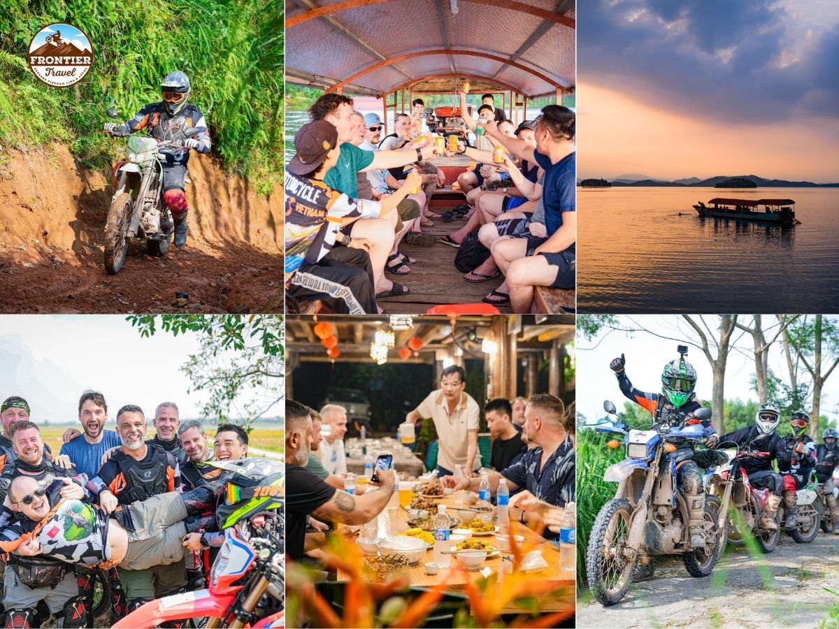 Motorbike adventure to Thac Ba Lake