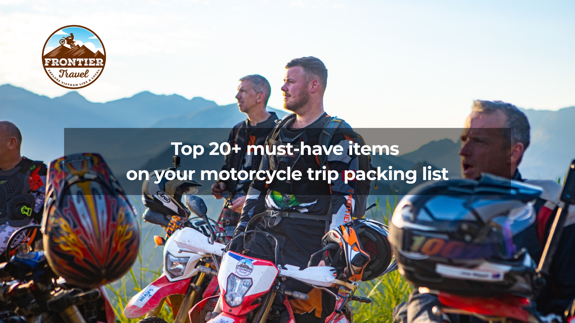 motorcycle trip packing list
