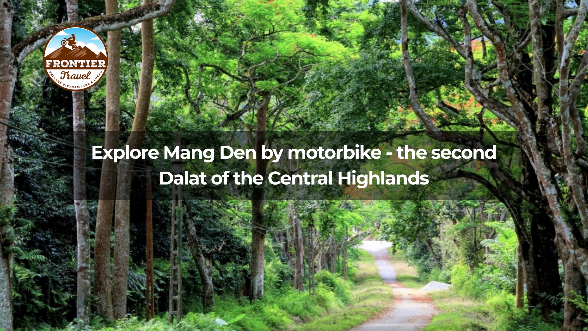 Motorbike journey to Cat Tien National Park