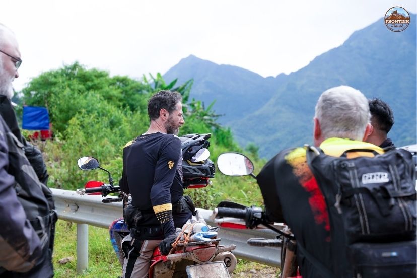 Riding along steep mountain slopes reveals sweeping coastal vistas at every turn