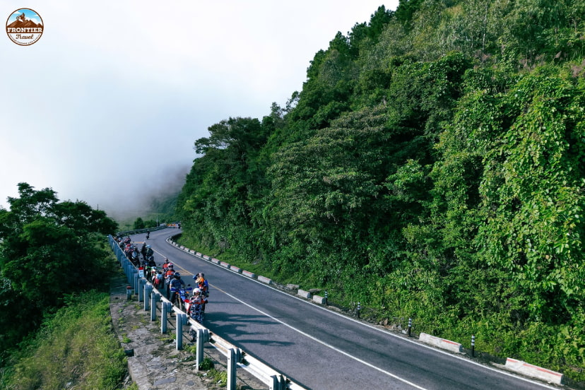 Hai Van Pass coastal road representing scenic Vietnam and cinematic travel routes