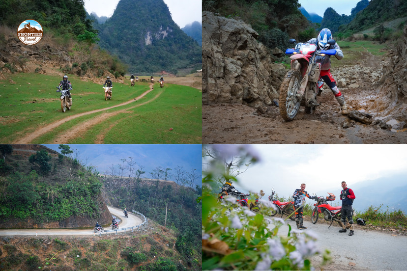 "The diverse on-road and off-road terrain, along with changing weather conditions, creates an exciting challenge for motorbike adventure enthusiasts."