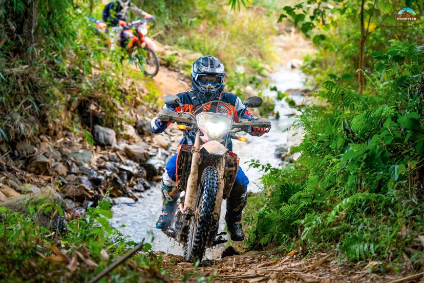 Experience even more challenging off-road routes in Vietnam motorcycle tours.