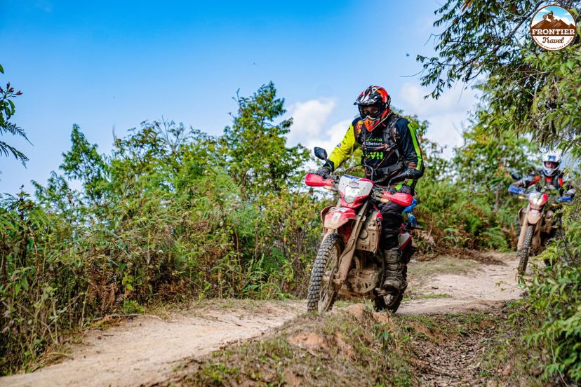 Adventure riding on Vietnam highland roads