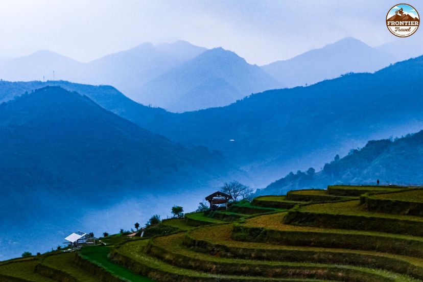 Autumn landscapes along the Hoang Su Phi motorbike route