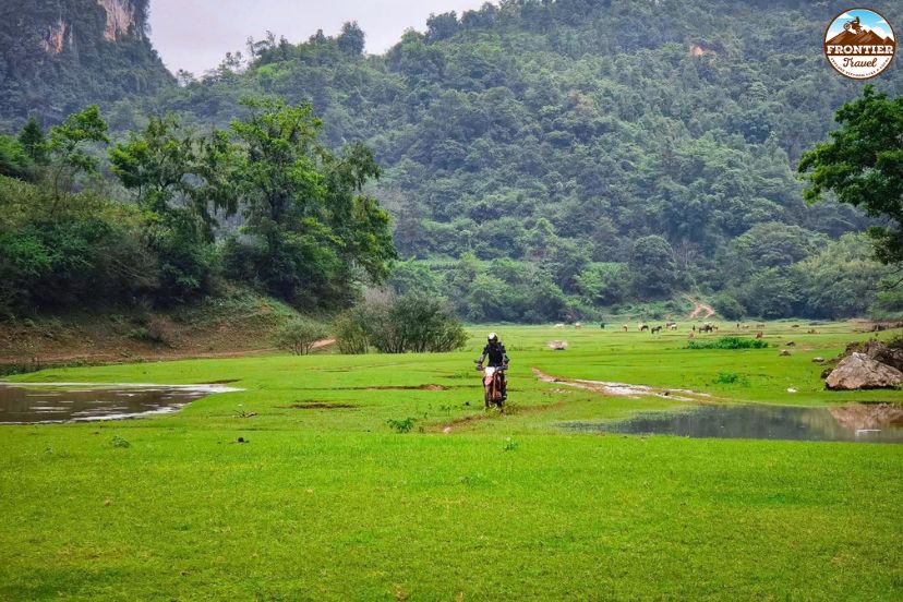 Ban Gioc Waterfall on the Vietnam China border