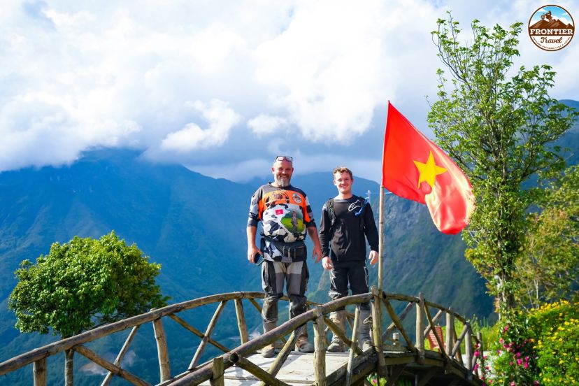 Clear sky riding season across Northern Vietnam roads