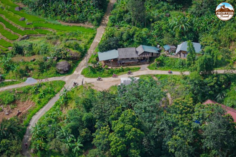 Cycling through traditional villages in Mai Chau