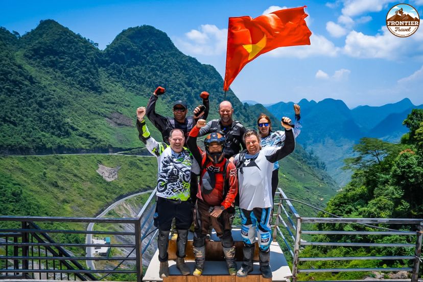Exploring Dong Van Karst Plateau by motorbike
