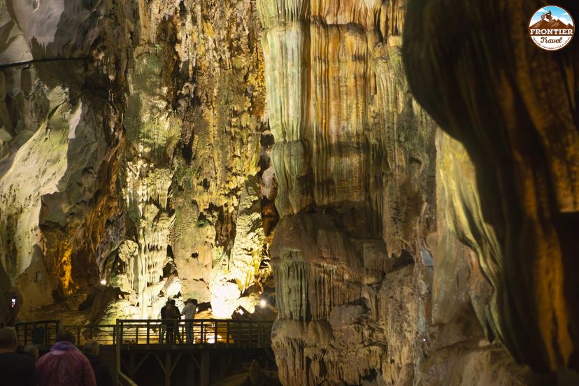 Limestone mountains surrounding Phong Nha National Park