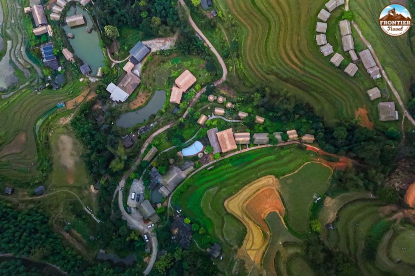 Local farming life in Northern Vietnam mountains