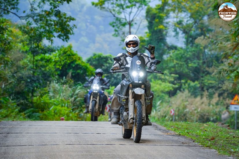 Motorbike journey through Central Vietnam countryside