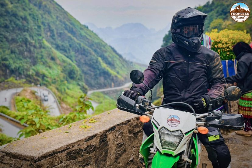 Mountain climbing skills for Vietnam motorbike tours