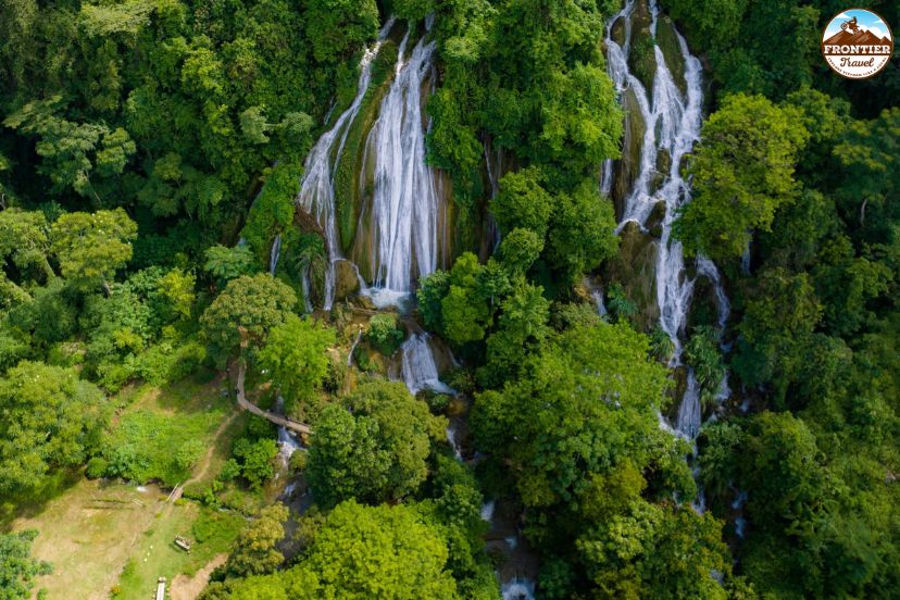 Natural beauty of Tat Nang Waterfall and forest trails