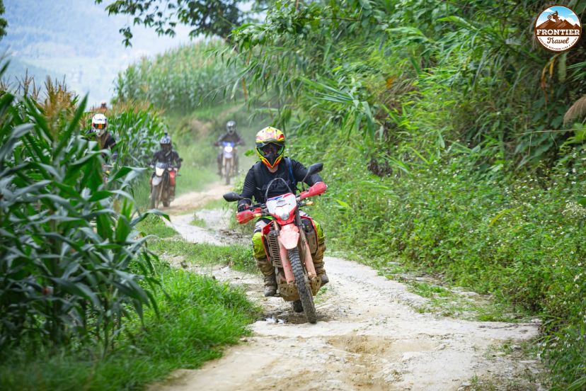 Northeast Vietnam motorbike expedition through remote villages