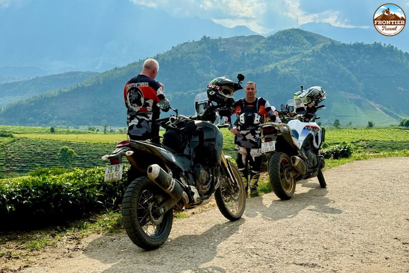 Northeast Vietnam motorbike tour through remote landscapes