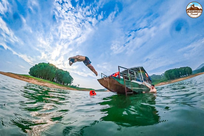 Northern Vietnam motorbike adventure through rural landscapes