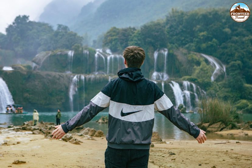 Panoramic views of Ban Gioc Waterfall in Cao Bang