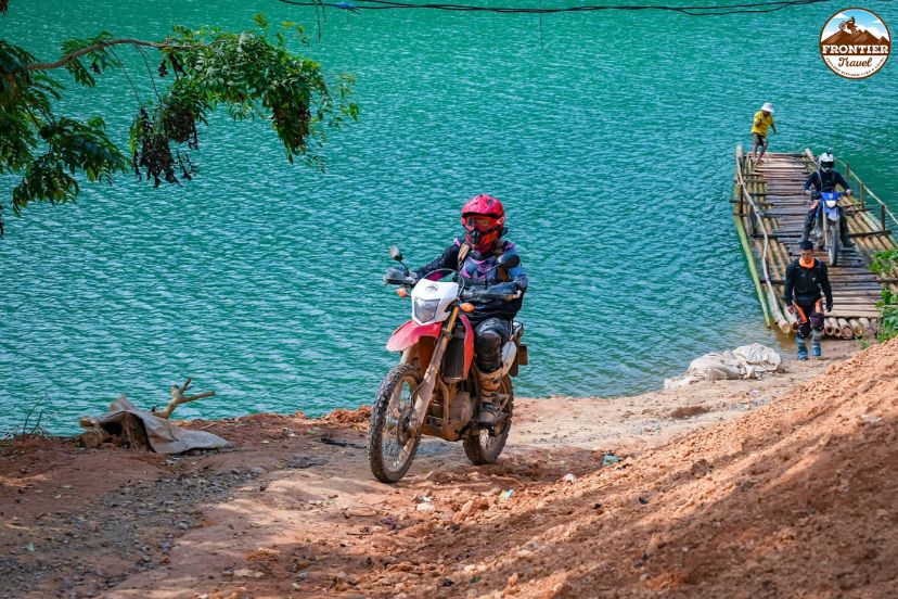Peaceful mornings by Ba Be Lake in Northern Vietnam
