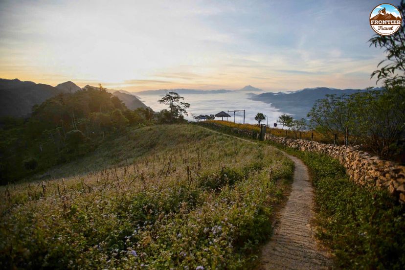 Remote village life in Northern Vietnam mountains