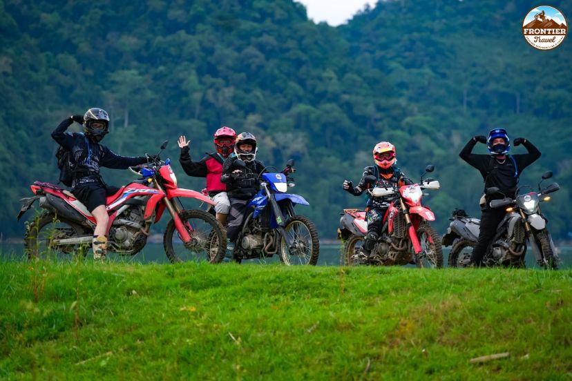 Riding through remote valleys in Northeast Vietnam