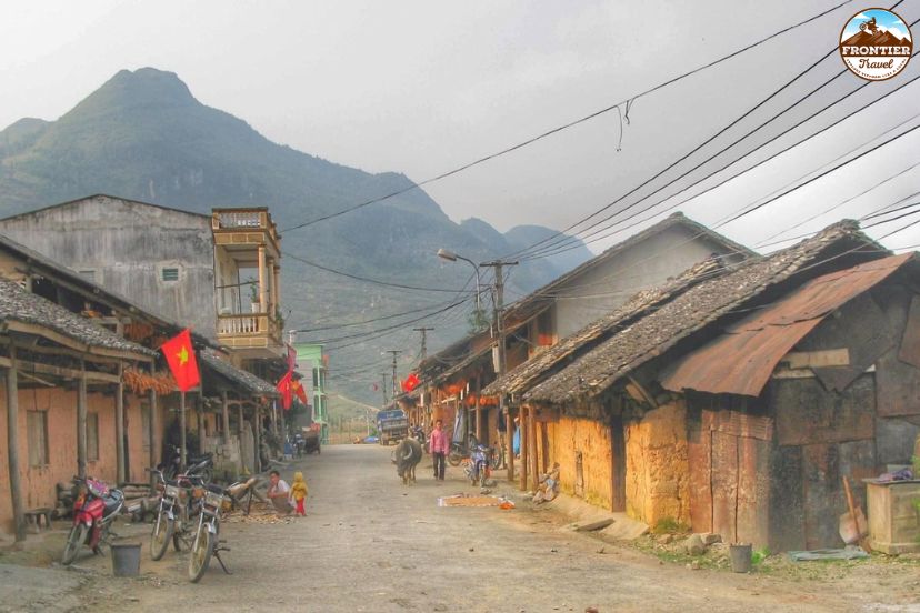 Traditional architecture in Dong Van Ancient Town