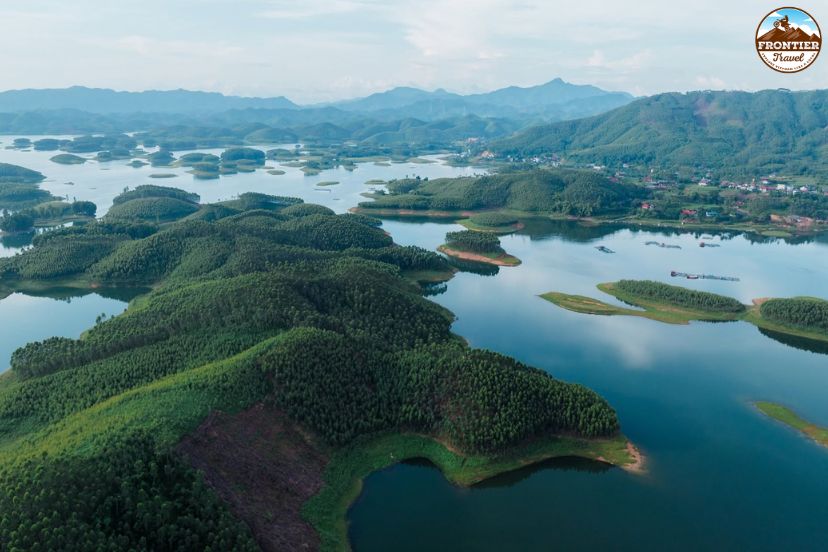 villages and local life by the lake