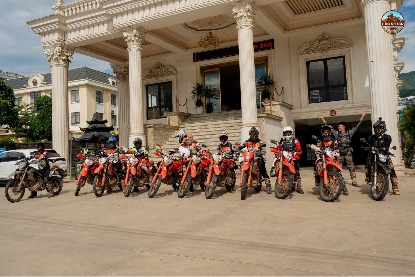 Comprehensive mechanical during a Hanoi to Saigon motorbike tours adventure bike trip.