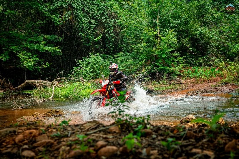 Conquering massive canyon roads on north vietnam motorbike tour solo travel.