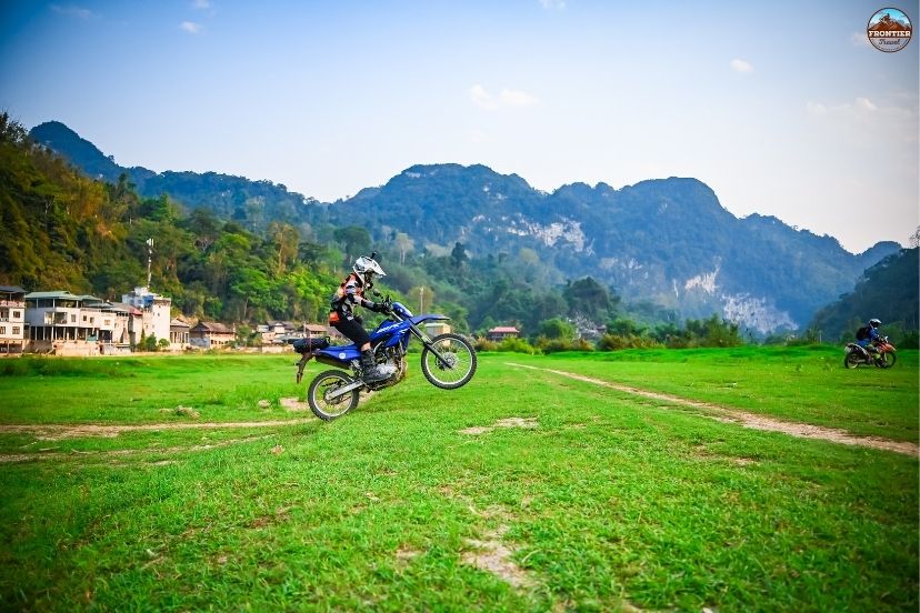 Enjoying gentle countryside lanes and traditional village scenery.