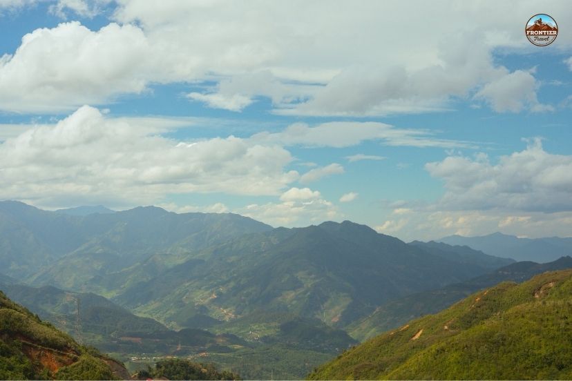 Golden rice terraces glowing under the autumn sun.