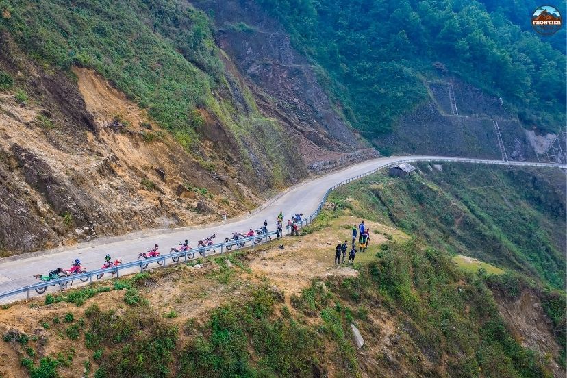 Marking key coordinates for the most dramatic scenic viewpoints
