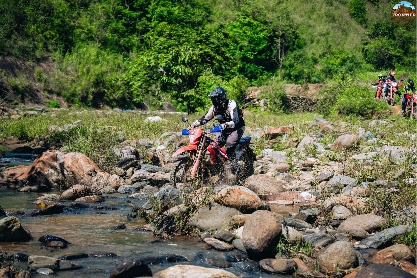 Wearing certified helmets is a mandatory requirement under Vietnamese traffic laws.